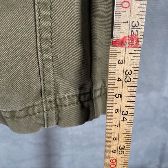 Superdry Cargos Green Trousers Women's Size Large Gorpcore Pockets Hiking - Picture 4 of 12
